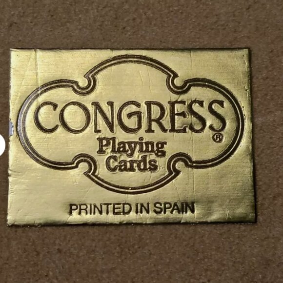Vintage Congress Playing Cards: Articles & Law Playing at Golf 1744 Two Deck Box - Picture 8 of 8